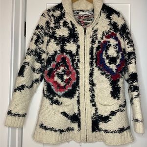 Isabel Marant Etoile Jacket Coat Sweater Cardigan Zip Knit